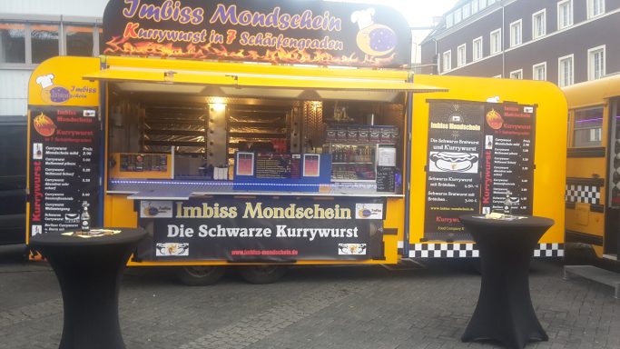 Food Truck Schwarz/Gelb