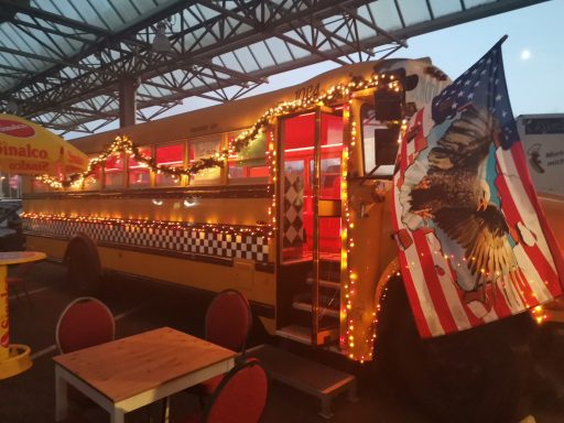 US School Bus American Diner